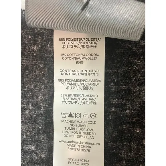 Andrew Christian Performance Tee XL Extra Large - Picture 7 of 13